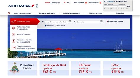 air france website